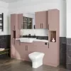 Oliver Pink 2100 Shaker Fitted Furniture
