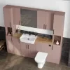 Oliver Pink 2100 Shaker Fitted Furniture