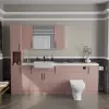 Oliver Pink 2300 Shaker Fitted Furniture