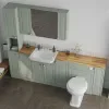 Oliver Sage Green 2200 Shaker Fitted Furniture