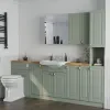 Oliver Sage Green 2200 Shaker Fitted Furniture