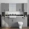 Oliver Dust Grey 2100 Slim Shaker Fitted Furniture