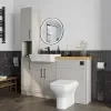 Product Image for Oliver 1500 Cashmere Shaker Fitted Furniture Combination Vanity Unit with Ceramic Basin 4