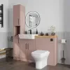 Product Image for Oliver 1500 Pink Shaker Fitted Furniture Combination Vanity Unit with Ceramic Basin 2