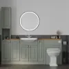 Main product image for the Oliver Sage Green 1900 Shaker Fitted Furniture Tallboy 1