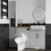 Product Image for Oliver Dust Grey 1500 Slim Shaker Fitted Furniture Combination Vanity Unit with Ceramic Basin 1