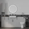 Main product image for the Oliver Dust Grey 1900 Slim Shaker Fitted Furniture Tallboy 1