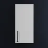 Oliver Matt White 300mm Wall Cabinet with Shaker Door (Slim & Standard)