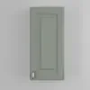 Oliver Sage Green 300mm Wall Cabinet with Traditional Shaker Door