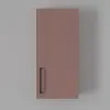 Oliver Pink 300mm Wall Cabinet with Shaker Door