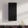 Oliver Matt Black 300mm Wall Cabinet