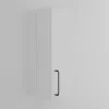 183591 slim 1 Product Image for Oliver Matt White 200mm Wall Cabinet with Shaker Door (Slim & Standard)