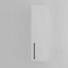 183591 standard 2 Product Image for Oliver Matt White 200mm Wall Cabinet with Shaker Door (Slim & Standard)