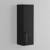 183597 1 Product Image for Oliver Matt Black 200mm Wall Cabinet