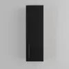183597 2 Product Image for Oliver Matt Black 200mm Wall Cabinet