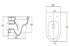 Alessio Black Wall-hung Toilet Pan
