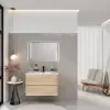Marilyn 800mm Wall Hung Vanity Unit in Halifax Oak Marilyn 800mm Wall Hung Vanity Unit in Halifax Oak