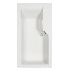 Modern Quality Swing 1575 Small Carronite Bath And Panel